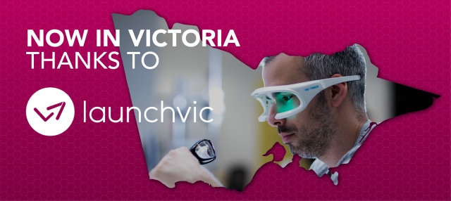 Web Banner re LaunchVic